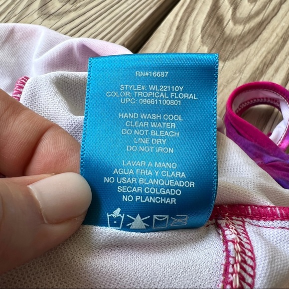 Catalina swim dress Suddenly Slim 8 - 10 pink purple - Picture 6 of 6